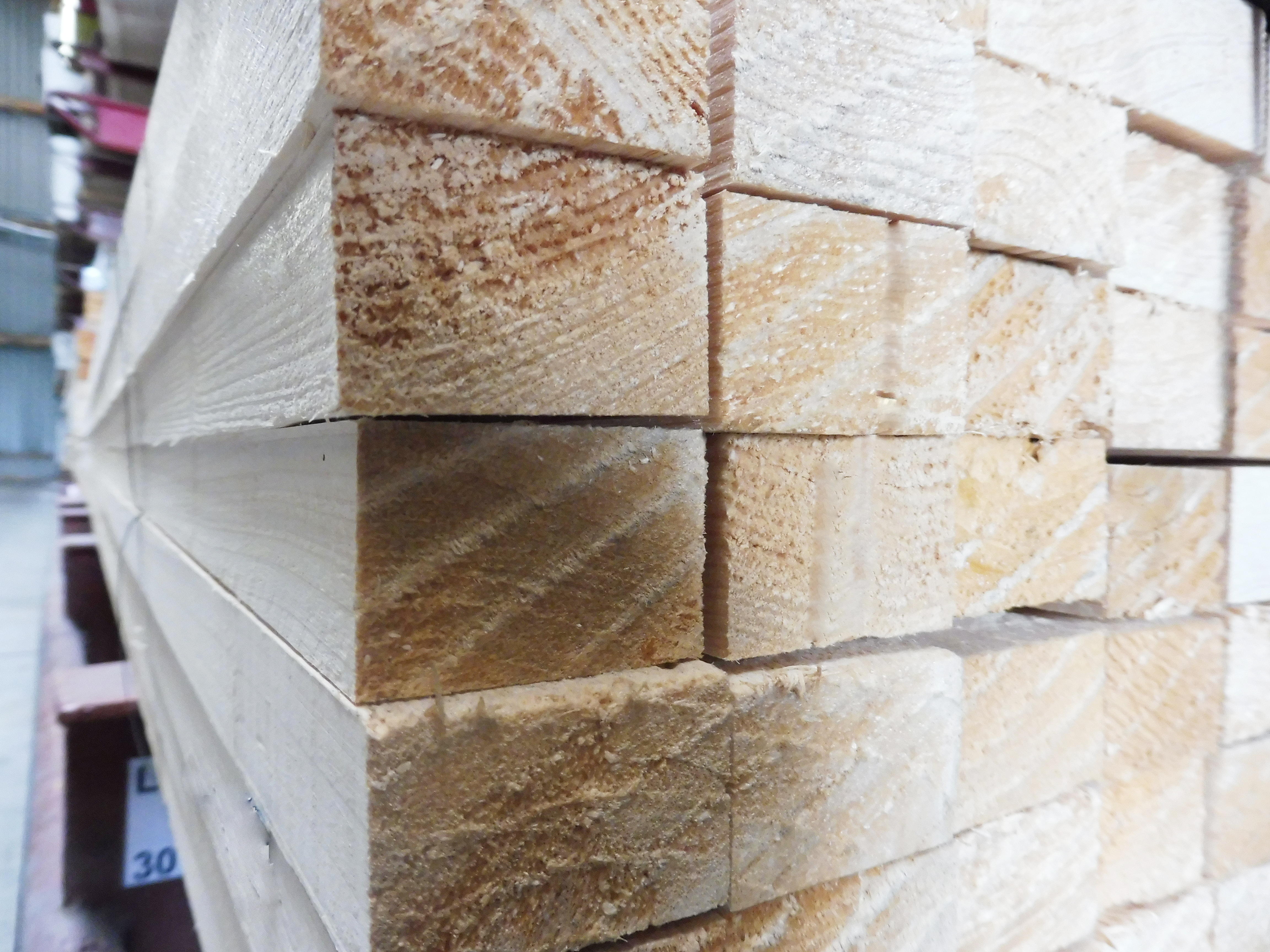 Latten Nord.Fichte 3-seitig gehobelt (einzeln) 72 x 21 mm